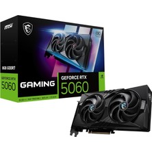 Msı VGA Geforce Rtx 5060 8g Gamıng Oc RTX5060 8gb Gddr7 128B DX12 Pcıe 5.0 X16 (3xdp 1xhdmı)
