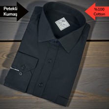 Eren Style Pamuklu Uzun Kollu Tek Cepli Gömlek (Regular Kalıp)