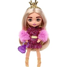 Barbie Extra Mini Bebekler Renkli Parlak Elbiseli