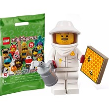 LEGO 71029 Minifigür Seri 21 7 - Beekeeper Minifigür
