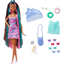 Barbie Upuzun Muhteşem Saçlı Bebekler HCM87 - Esmer-Kelebek
