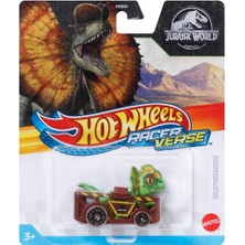 Hot Wheels Racerverse Tekli Arabalar HKD34 Jurassic World Dilophosaurus