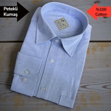 Eren Style Pamuklu Uzun Kollu Tek Cepli Gömlek (Regular Kalıp)
