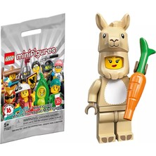 LEGO 71027 Minifigür Seri 20 7 - Llama Costume Girl Minifigür