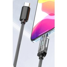 Zipax Vivo Y16 Y17S Y19S Y21 Y21A Y21S Y22 Y22S 100W Dijital Type-C Şarj Data Kablosu EAR-EC189-CC