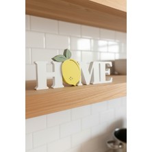 Ecolia Store Yaprak Detaylı Home Yazısı