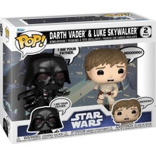 Funko Pop Star Wars: Sözler - Vader ve Luke & Luke 2pk - Yıldız Savaşları - Koleksiyon Vinil Figür -
