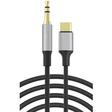 Zipax Galaxy A07 A16 A17 A33 A34 A35 A53 A54 A55 Type-C Aux Çevirici Kablo AZ-EAR-AUX61