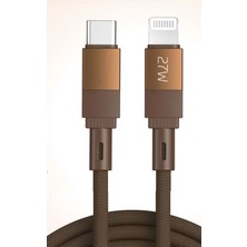 Zipax Iphone 11 - 11 Pro - 11 Pro Max Pd Ligtning 27W Hızlı Şarj Kablosu SUBZ-CL175-CL