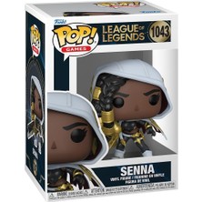 Funko Pop Games: Lol - Senna - League Of Legends - Koleksiyonluk Vinil Figür - Hediye Fikri - Resmi