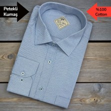 Eren Style Pamuklu Uzun Kollu Tek Cepli Gömlek (Regular Kalıp)