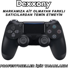 Premium Ps4 Oyun Kolu Kablolu&kablosuz Kullanım Bluetoothlu Bilgisayar Uyumlu Kol Gamepad Joystick