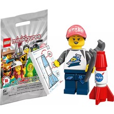 LEGO 71027 Minifigür Seri 20 6 - Space Fan Minifigür