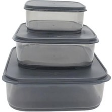 Marsilyan 3'lü Yatay Füme Renk Saklama KABI-VİV-OX258 (72)