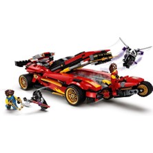 LEGO Ninjago Legacy X-1 Ninja Turbo Otomobili 71737 Motosiklet ve Koleksiyonluk Minifigürler Içeren