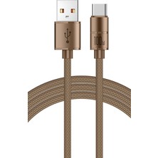 Zipax Vivo Y51 Y53S Y55S Y56 Y70 Y29S Type-C 100W Hızlı Şarj Data Kablosu RC-RS08C-AC