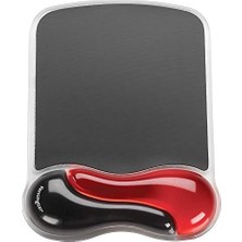 62402 Duo Bilek Destekli Memory Foam Fare Pedi, Kırmızı/siyah