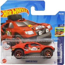 Hot Wheels - Sand Burner - Rally Champs 2/5 - HCX64 - Short Card - Ryu´s Rides - Kırmızı - Mattel 20