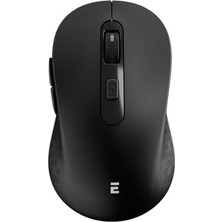 SM-BT08 USB 2in1 Bluetooth ve 2.4ghz Uzun Menzilli Kablosuz Mouse (Siyah)