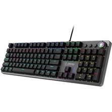 Msı Gg Forge GK300 Red Tr Gamıng Keyboard Mekanik Red Swıtch Rgb Backlıght