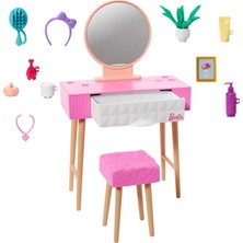 Barbie'nin Ev Dekorasyonu Oyun Setleri HJV32-HJV35