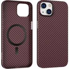 Najmaddin Hoco Iphone 14 Plus 6.7 Kılıf Manyetik Magsafeli Darbe Emici Telefon Kılıfı- 5775 Diğer