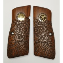 Browning Hp 14 Lü Zig 14 ve Yavuz 14 Lü Ahşap Kabze