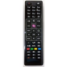 Seg Regal Finlux Techwood Hilewel Mor Tuşlu LCD LED Smart Tv Kumandası