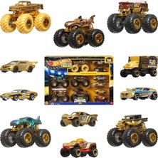 Hot Wheels Monster Trucks Bigfoot Trophy Şampiyonları Araba ve Kamyon Çoklu Arabalar