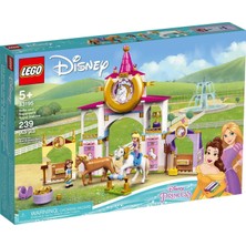 Lego® ǀ Disney Princess Belle ve Rapunzel'ın Kraliyet Ahırları 43195 - Hayal Gücünü Teşvik Eden Oyun