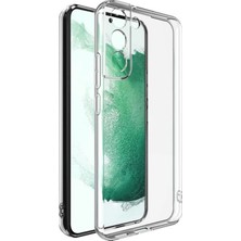 Najmaddin Ally Sm Galaxy S22 Plus Kılıf Kamera Korumalı Ultra Ince Şeffaf Silikon Kılıf- 5775 Diğer