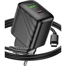 Zipax Omix X300 X400 X500 X600 X700 Type-C 20W 3.0 Qc Hızlı Şarj Aleti Set HOC-CS25A-CC