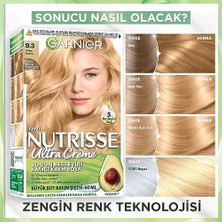 Garnier Nutrisse Yoğun Besleyici Kalıcı Krem Saç Boyası 9.3 Altın Sarısı