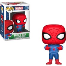 Funko 33983 Marvel: Holiday Spider-Man W/ugly Sweater Pop Bobble, Multi