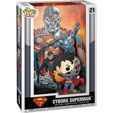 Funko Pop Comic Cover Dc Cyborg Superman Figürü