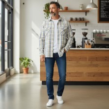 Eren Style Klasik Pamuklu Uzun Kollu Çift Cepli Gömlek (Regular Kalıp)