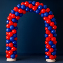Balonsan Balon Seti 60 Adet ( Kırmızı-Koyu Mavi)