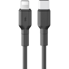 Zipax Iphone 6 Plus - 6s Plus 30W Type-C To Lightning Hızlı Şarj Data Kablosu EAR-EC198-CL