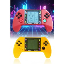 Najmaddin Taşınabilir Tetris Oyun Konsolu Renkli Retro Oyun Aleti Çocuklar Için Eğlenceli Mini Konsol