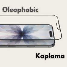 17/17 Pro / 16 Pro Kırılmaz Ekran Koruyucu 5d Pro Cam, 9h Temperli Cam, Oleofobik Tam Kaplama