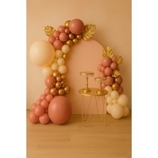 Balonsan Balon Seti 105 Adet ( Gül Ağacı-Krom Rose Gold-Deniz Kumu)