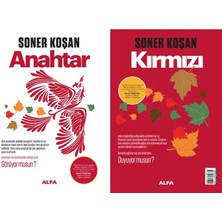 Pusat Kırmızı - Anahtar (Çift Taraflı Kitap)