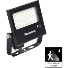 LED Projektör Sensorlü, Beyaz Işık 20W 1660LM 6500K