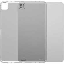 ile Uyumlu iPad Pro 11 2024 Kılıf Tablet Süper Silikon Kapak Şeffaf