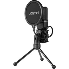 Rgb Kablosuz Mikrofon – 20Hz-20kHz, Anc Gürültü Engelleme, Tak Çalıştır Usb, Profesyonel Podcast, Vlog, Canlı Yayın, Pc ve Laptop Uyumlu Mikrofon Seti SF-777W