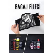 Ayena Moda Hsnet Oto Bagaj Filesi Cırtlı Ceplikli Bagaj Filesi