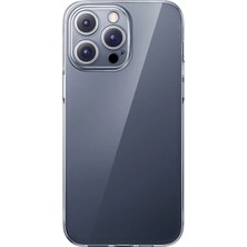 Najmaddin Baseus Iphone 15 Pro Max Lucent Serisi Ultra Ince Transparan Kılıf- 5775 Diğer