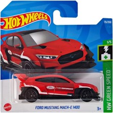 Hot Wheels 1:64 Green Speed Ford Mustang Mach-E 1400 HCX38