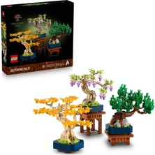 LEGO Botanicals Mini Bonsai Ağaçları 10373 – Ginkgo, Wisteria ve Siyah Çam Ağaçlarından Oluşan Yapay