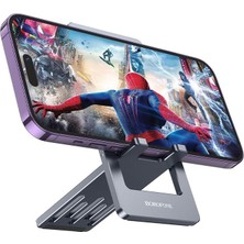 Katlanabilir Stant Model Aluminyum Materyal Akıllı Telefon Standı Masaüstü Stand Katlanabilir Cep Telefonu Telefon Tutucu BH112